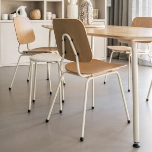Houten eetkamerstoel Design in Box