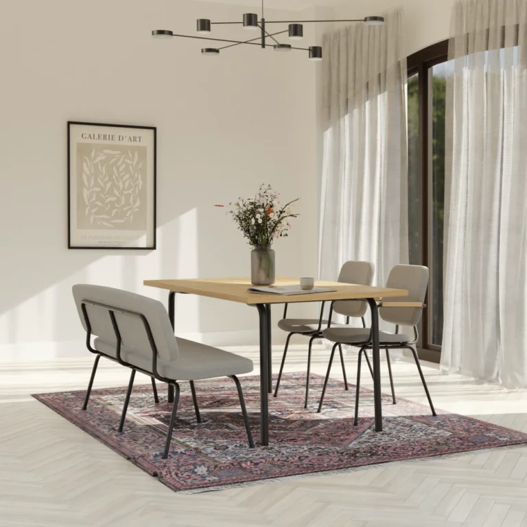 eettafel-bank-met-rugleuning impressie